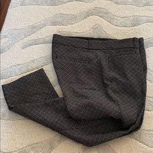 Black patterned pant